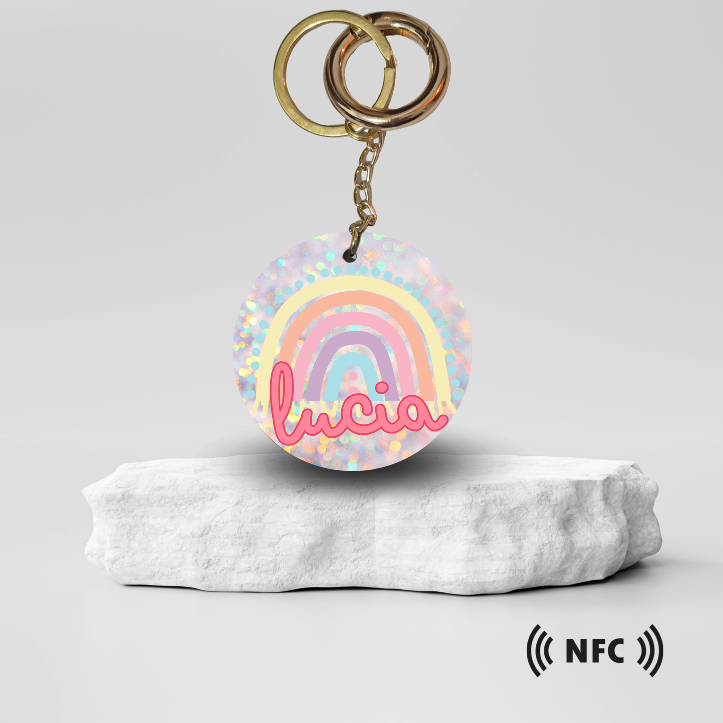 Llavero NFC para niños con Contacto de Emergencia