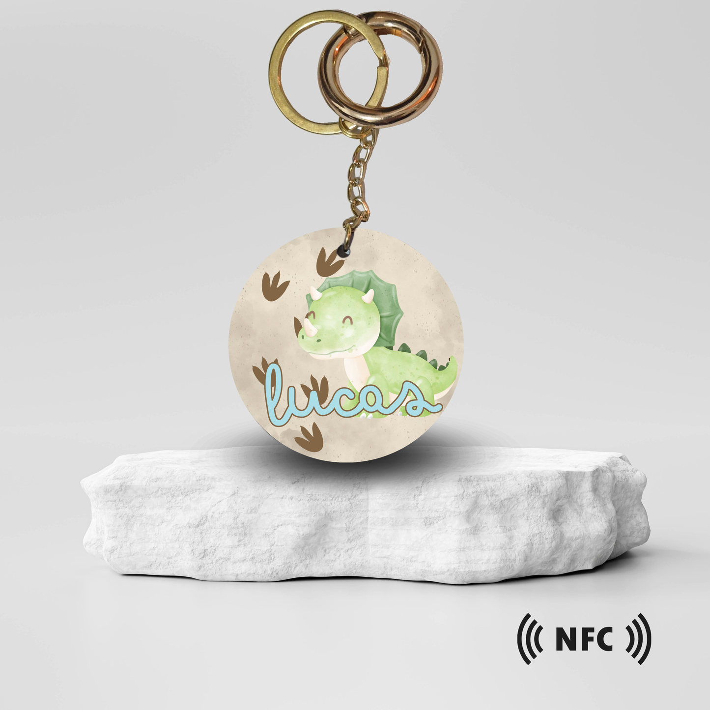 Llavero NFC para niños con Contacto de Emergencia