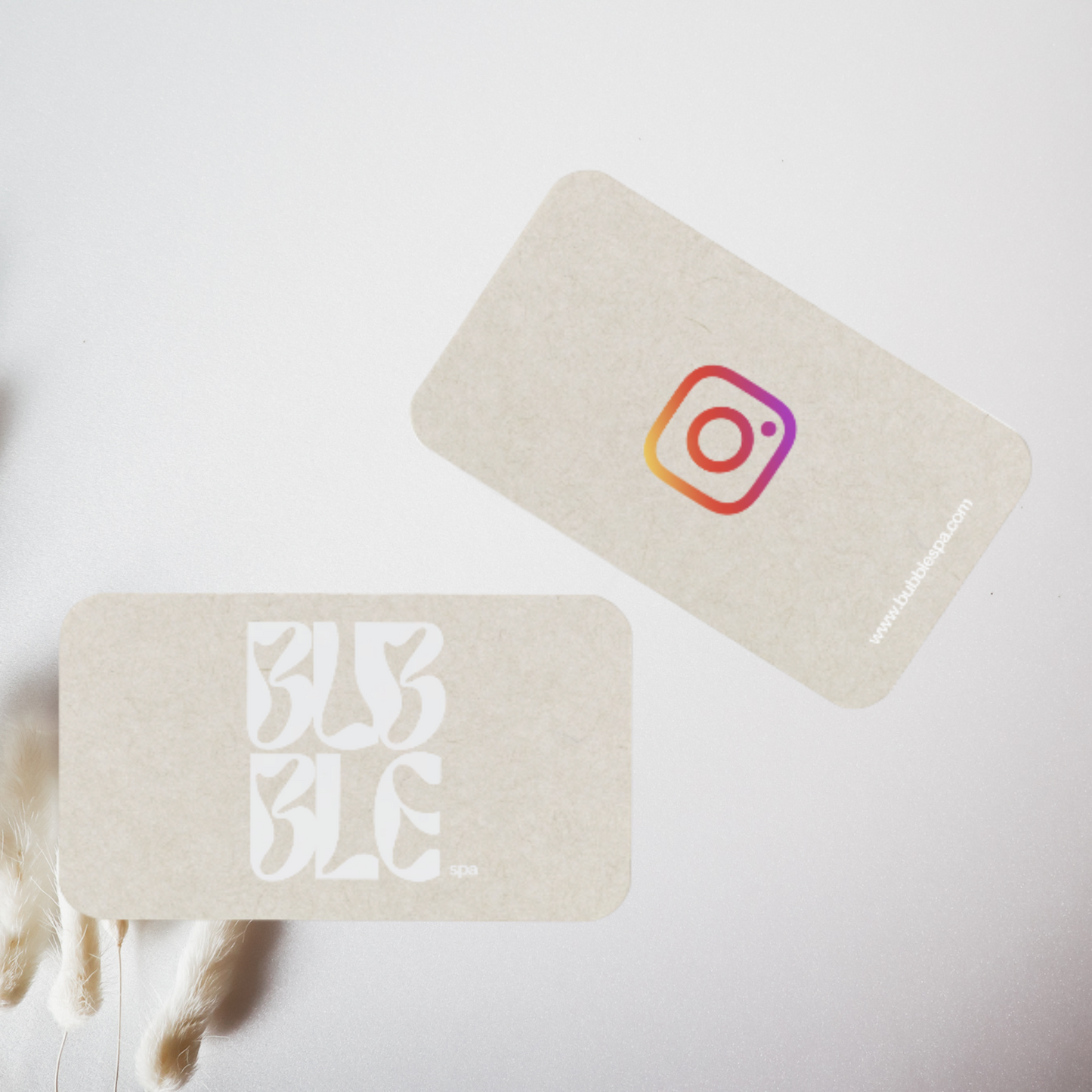 Tarjeta NFC Redes Sociales con Logo