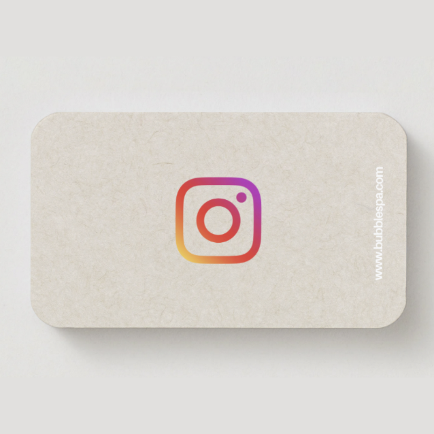 Tarjeta NFC Redes Sociales con Logo