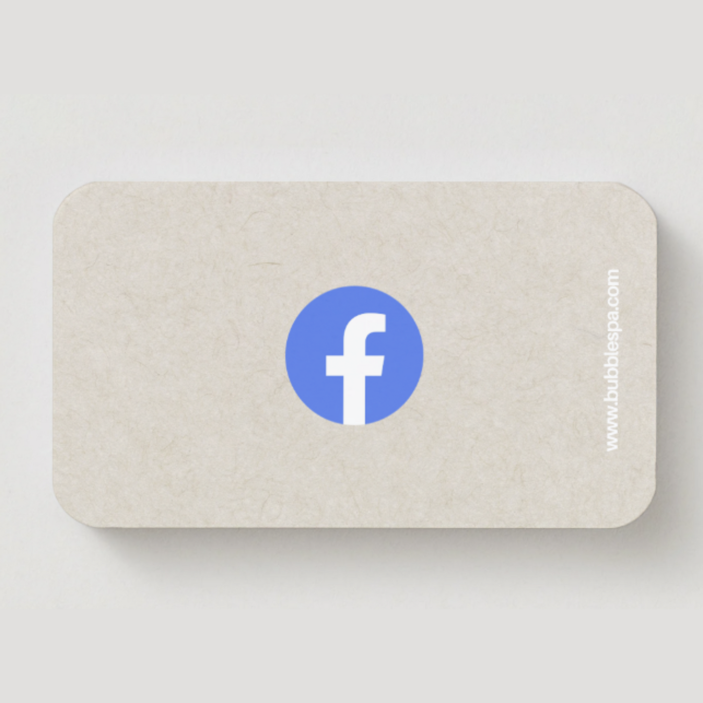Tarjeta NFC Redes Sociales con Logo