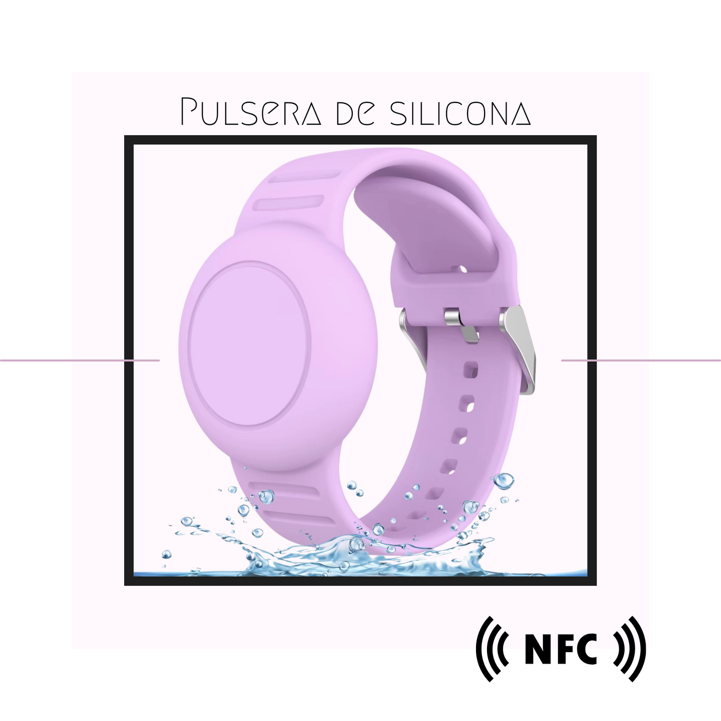 Pulsera de Silicona NFC