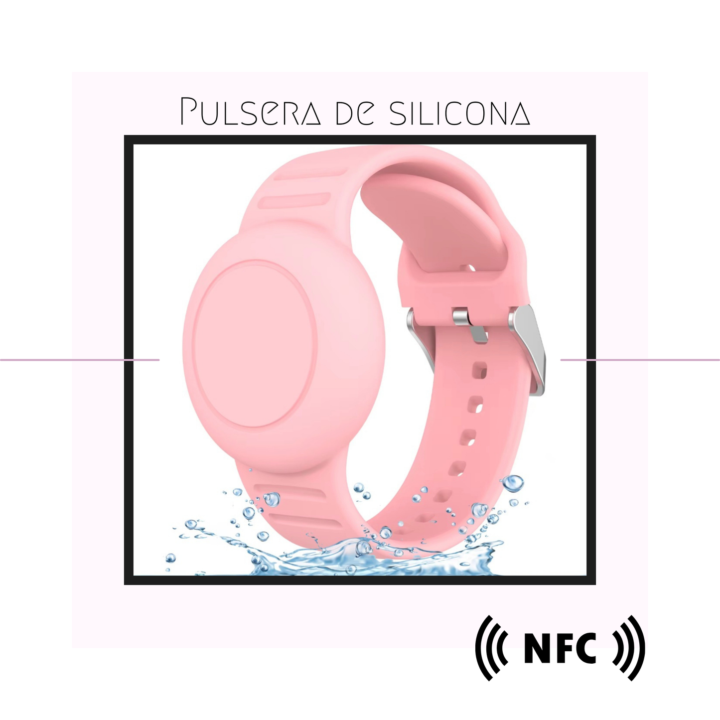 Pulsera de Silicona NFC