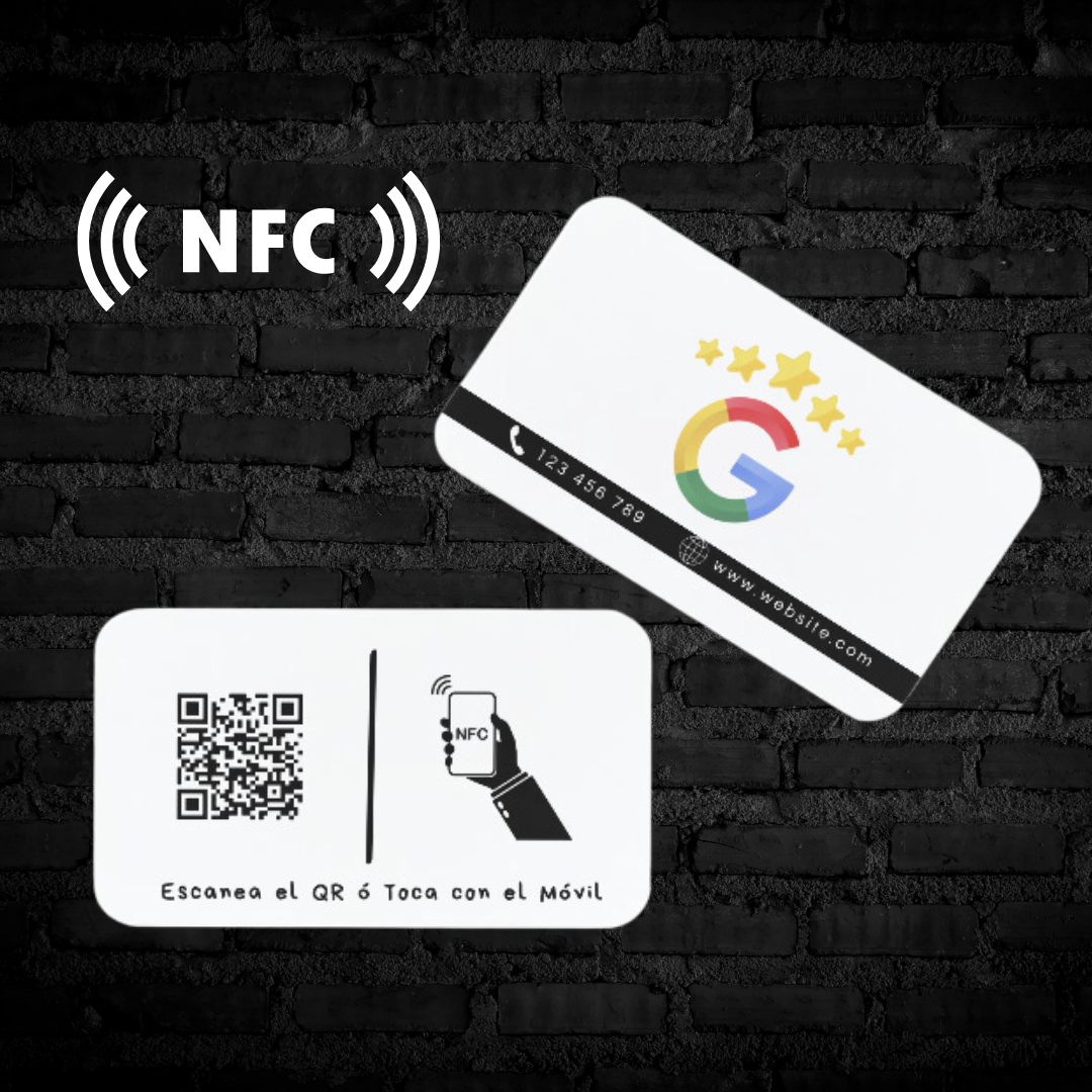 Tarjeta NFC para Reseñas en Google