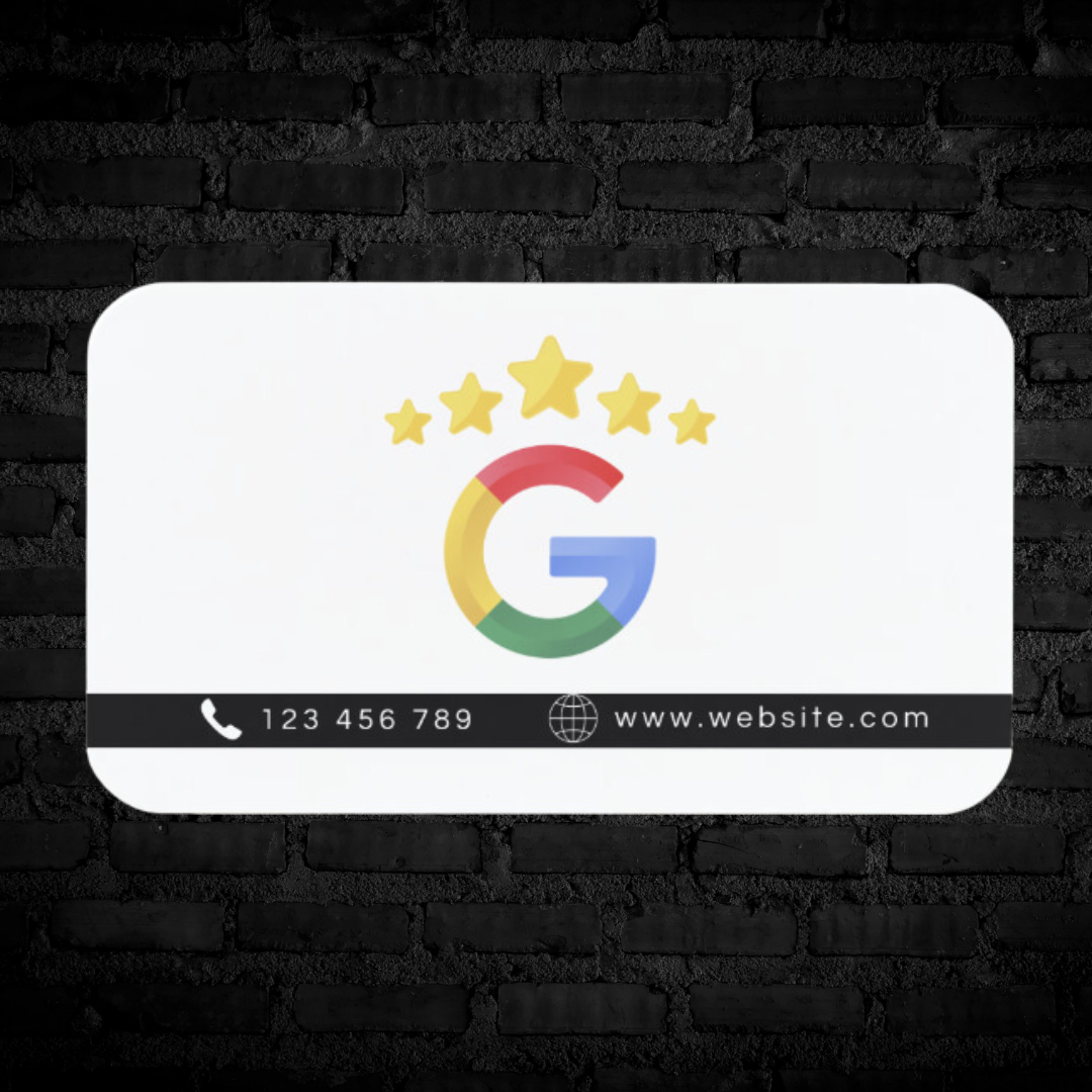 Tarjeta NFC para Reseñas en Google