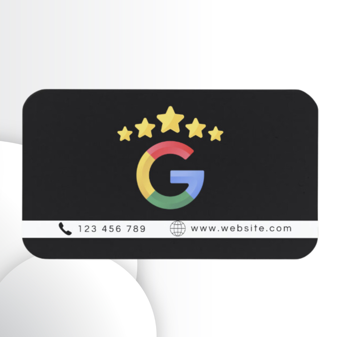 Tarjeta NFC para Reseñas en Google