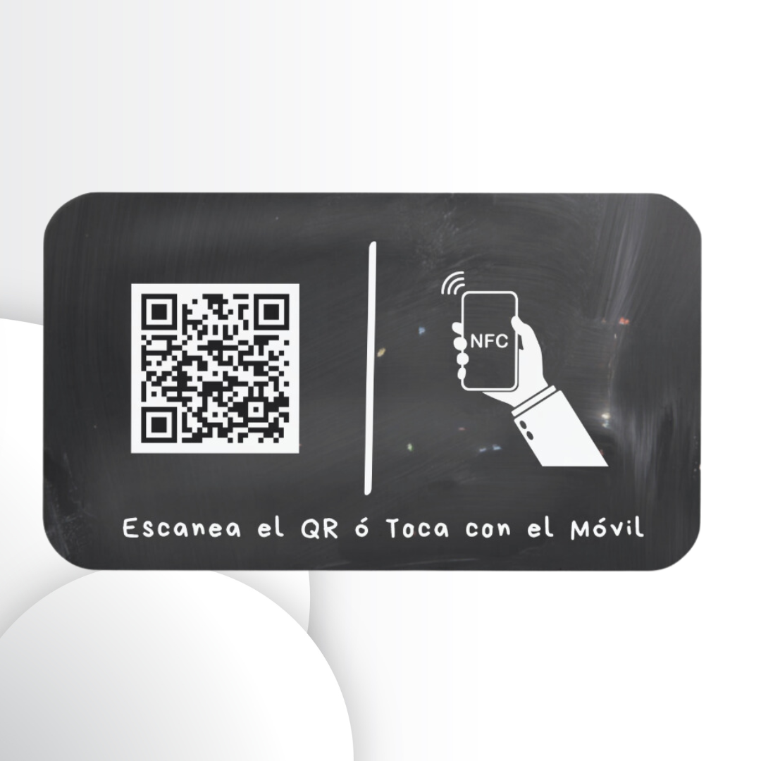 Tarjeta NFC Reseñas Google (TIZA)