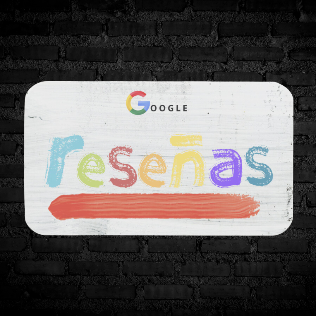 Tarjeta NFC para Reseñas Google (TIZA)