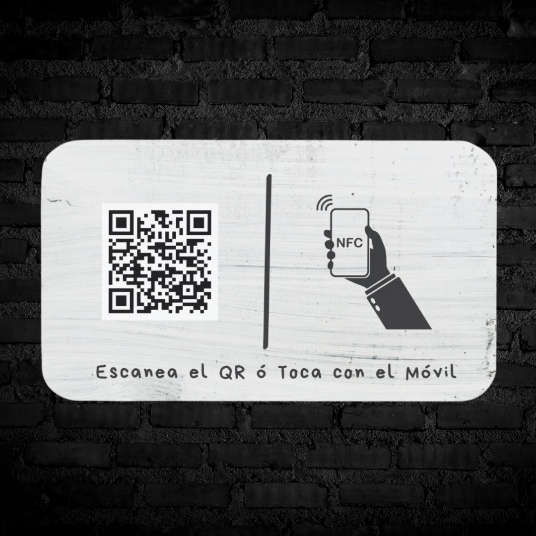 Tarjeta NFC para Reseñas Google (TIZA)