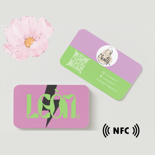 Tarjeta de Presentación para personalizar con tecnología NFC
