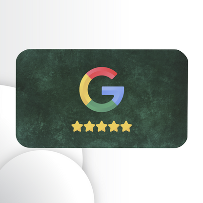 Tarjetas NFC para Reseñas en Google con Logo