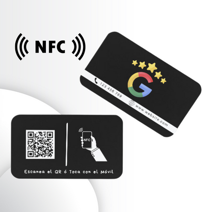 Tarjeta NFC para Reseñas en Google