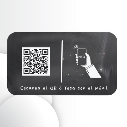 Tarjeta NFC Reseñas Google (TIZA)